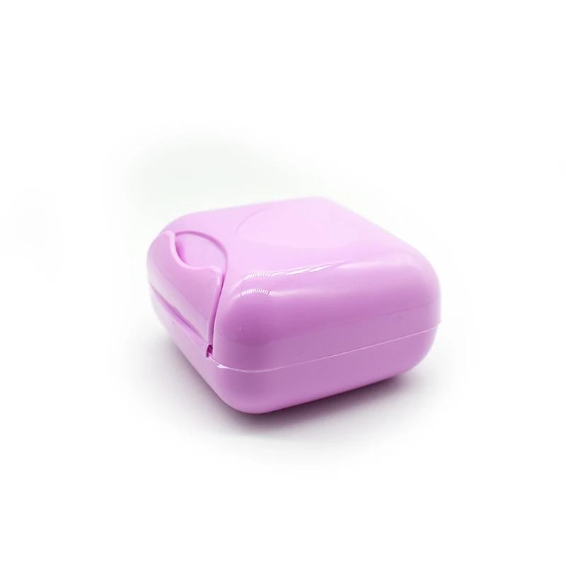 1pcs-Purple Коробка для тампонов, женская гигиеническая салфетка, тампон, коробка для тампонов, переносная коробка для путешествий, тампоны для влагалища, для переноски тампонов - Цвет: 1pcs-Purple