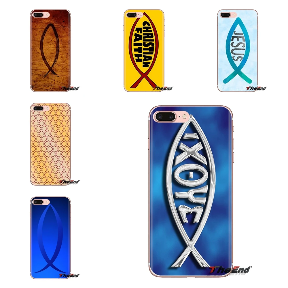 Силиконовый чехол для телефона Christian of cross fish symbol Art Xiaomi Redmi 4A S2 Note 3 3S 4 4X5 Plus 6 7 6A Pro