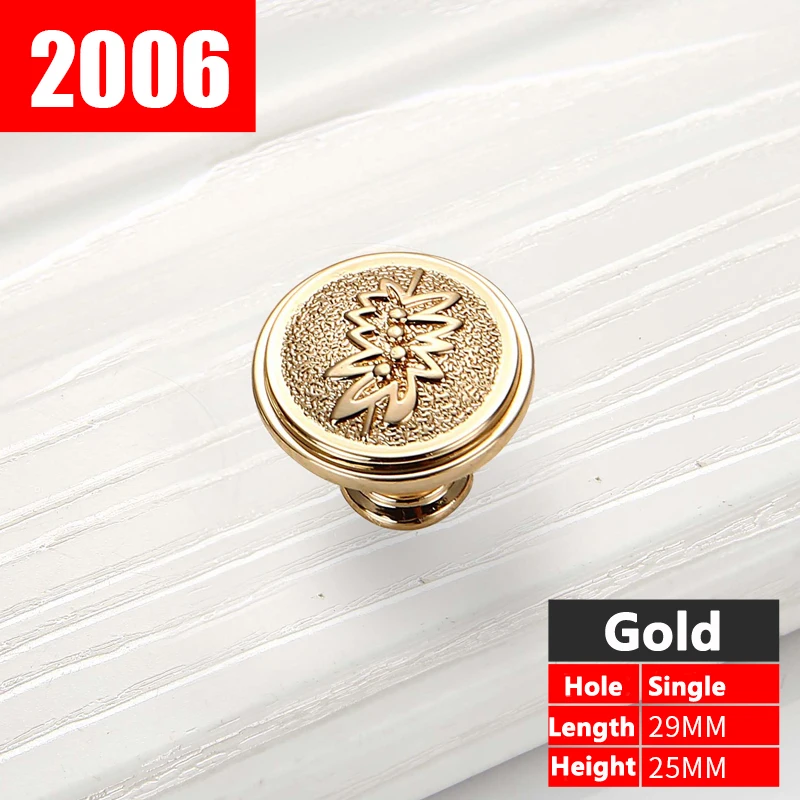 Furniture Gold Knob Cabinet Handles Simple Kitchen Drawer Pulls Door tiradores muebles YJ2006 | Обустройство дома