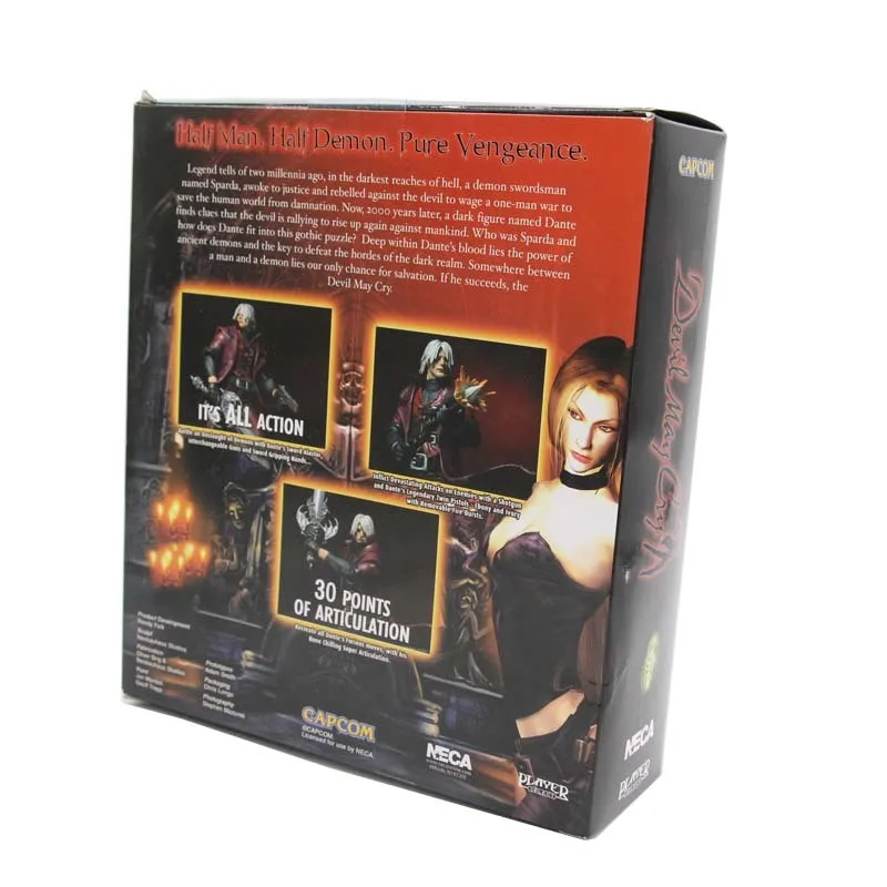 NECA Devil May Cry Данте Действие ПВХ фигура да Collezione модель игрушки 7 &quot18 см | Игрушки и