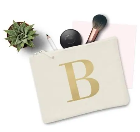 

personalize text Gift Make Up comestic Bags Bridesmaid, Maid of Honour Unique Gift for Bridal Party Case Zip purses favors