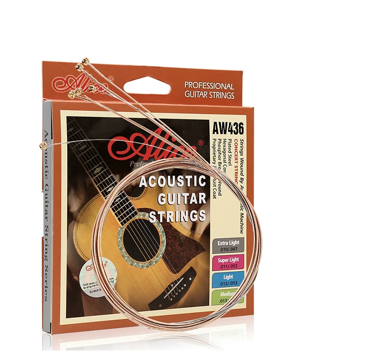 

Alice AW436 Phosphor Bronze Accoustic Guitar Strings