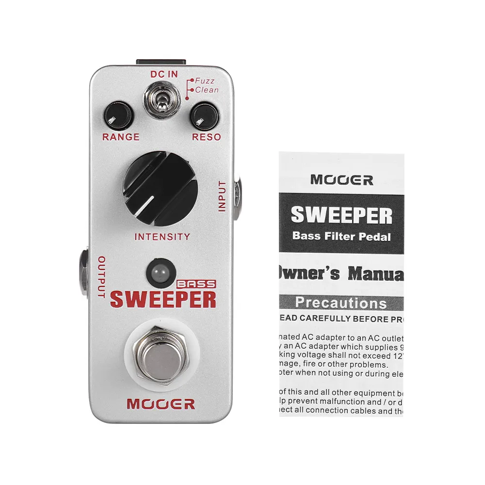 MOOER SWEEPER Бас Динамический конверт фильтр педаль для гитары бас настоящий байпас с