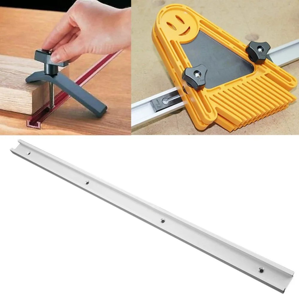 600mm/24 Inch Standard Aluminium T-track Woodworking T-slot Miter Track/Slot For Router Table | Инструменты