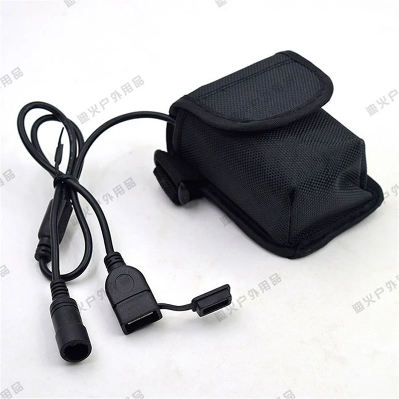 

Free Charger for Waterproof 8.4V 13200MAH Lithium ion 18650*6 Rechargeable USB Battery DC5.5*2.1 for Flashlights Power bank
