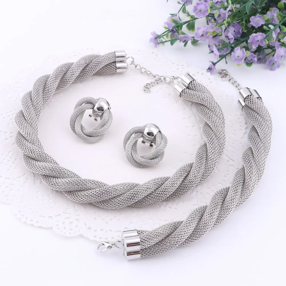 Новая мода преувеличенный большой чокер винтажное массивное ожерелье цепочка