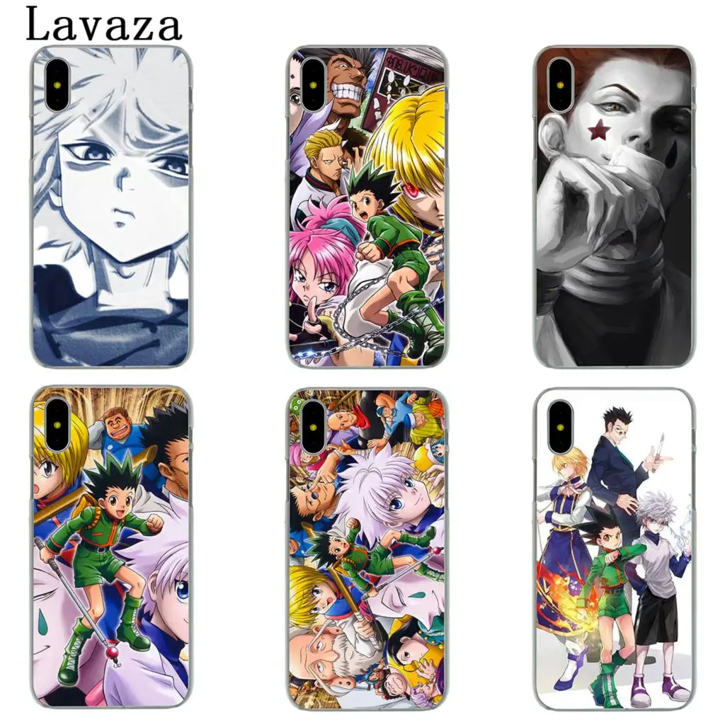 Твердый чехол для телефона Lavaza Hunter X Anime iPhone XR XS 11 Pro Max 10 7 8 6 6S 5 5S SE 4S 4 | Мобильные
