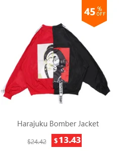 Черная бейсбольная куртка для женщин осень Harajuku размера плюс пальто уличная куртка больше размера d куртка-бомбер Корейская одежда в стиле хип-хоп 50B057