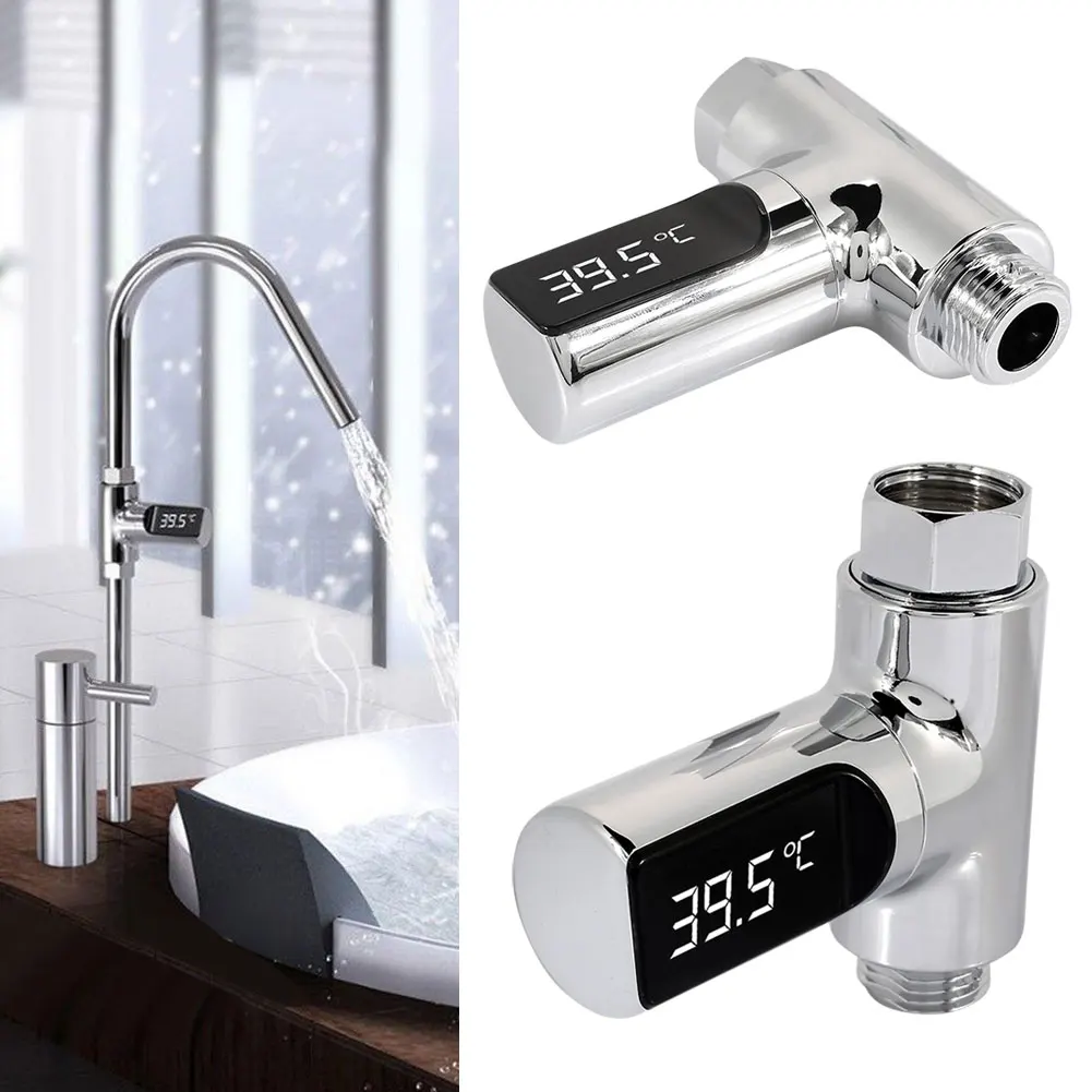Измеритель температуры воды термометр для душа ABS Датчик вращающийся модный