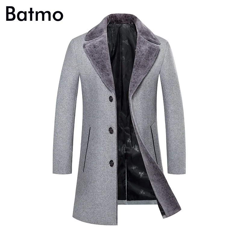 Batmo 2018 Новое поступление Зимний высококачественный плотный теплый шерстяной