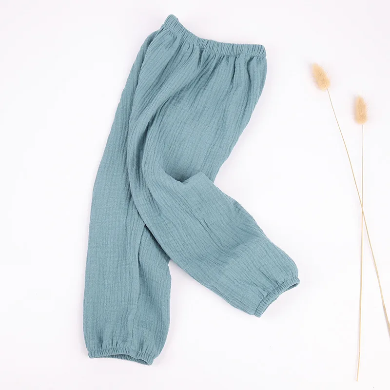 VearDoller Children's Pants Summer Solid Cotton Soft Boys Trousers Casual Girls Bloomers Baby Costume for 1-40Years Kids | Детская