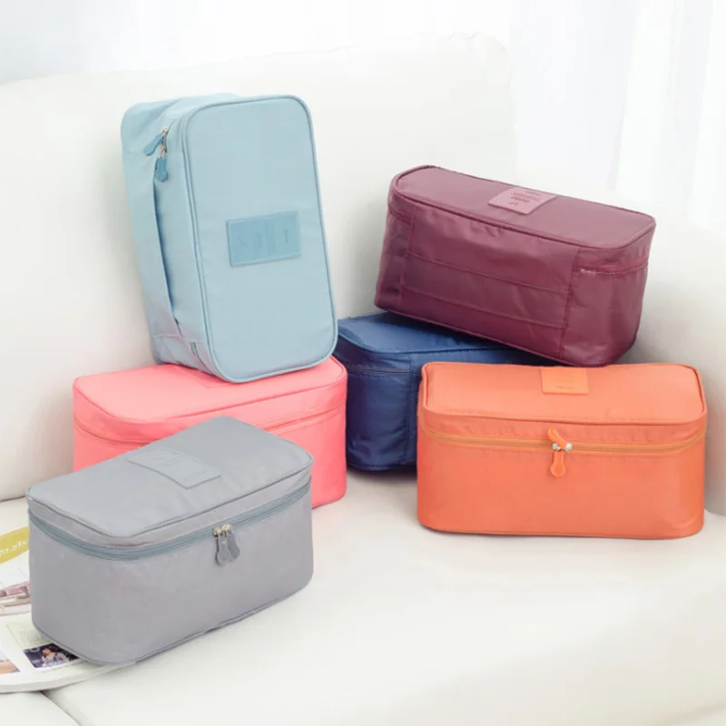 Портативная женская сумка для хранения нижнего белья органайзер одежды