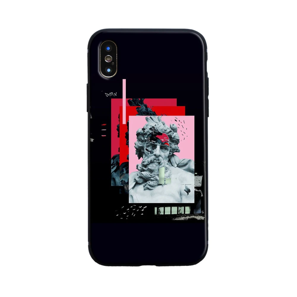 Чехол для iphone x xs картина маслом искусство большой Рисунок Новое поступление