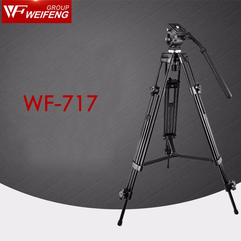 Штатив для камеры WF 717 1 3 m Профессиональный портативный дорожный алюминиевый