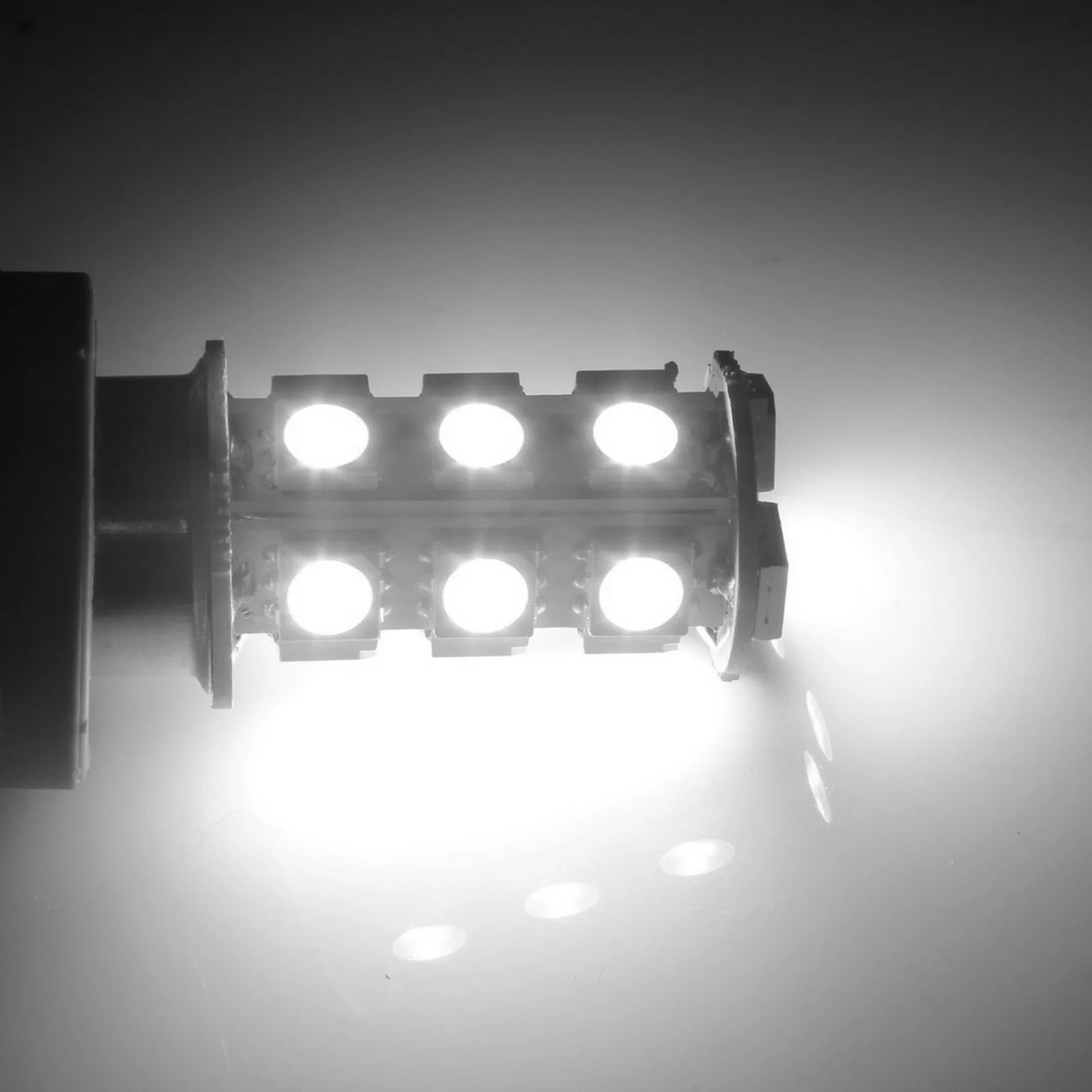 

ANGRONG 2 шт. 5 Вт BAZ15d P21/4 Вт 566 18 SMD светодиодный стоп-сигнал Лампа фонарь заднего хода Белый