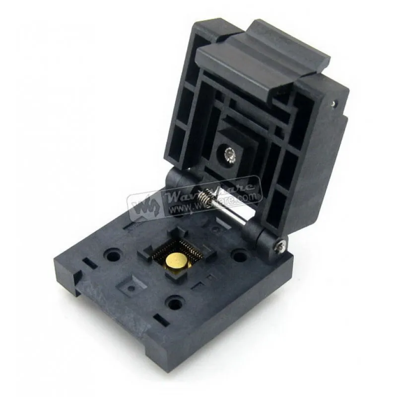QFN48 MLP48 MLF48 QFN-48 (56) BT-0.5-01 Enplas QFN 7x7 мм 0 5 шаг IC тестовый разъем с заземлением |