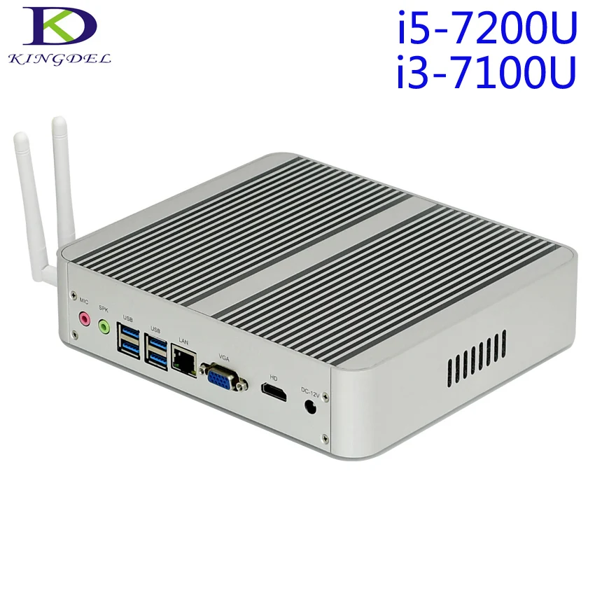 Высокоскоростной процессор [Core i7 7500U i5 7200U i3 7100U] 7-го поколения безвентиляторный