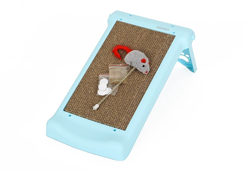 Игрушка для домашних животных HOOPET, Когтеточка для кошек, шлифовальная Когтеточка для ногтей, гофрированная бумага, забавная игрушка для кошек, котенок, мягкая мышь