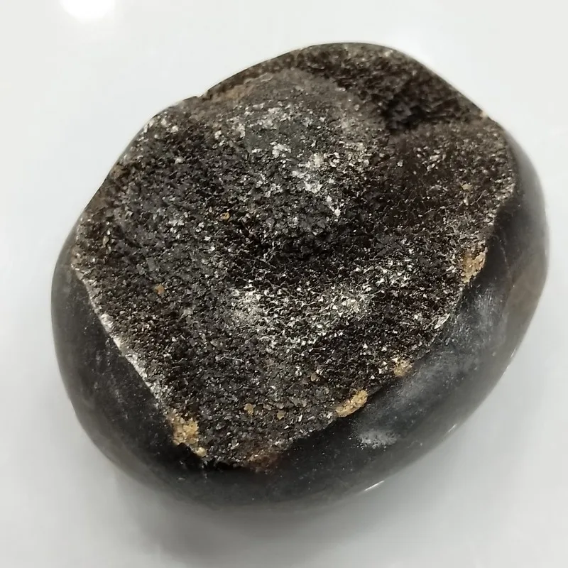 Природное яйцо динозавра septaria 150-550 г кристаллический драгоценный камень geode