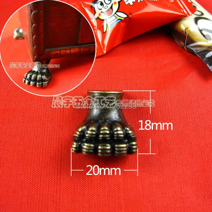 Декоративная Подарочная коробка 20*18 мм боковые углы античная деревянная палитра