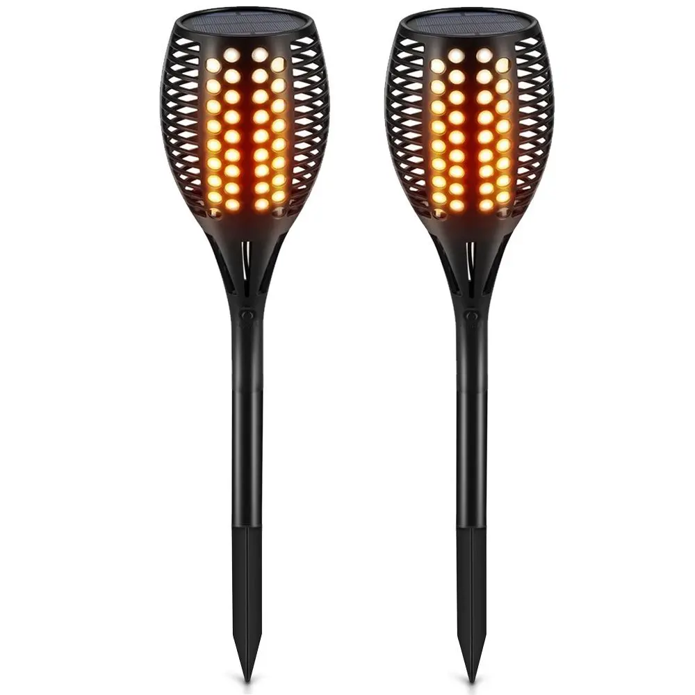 96LED мягкий свет управления Солнечный пламени танец дизайн Открытый