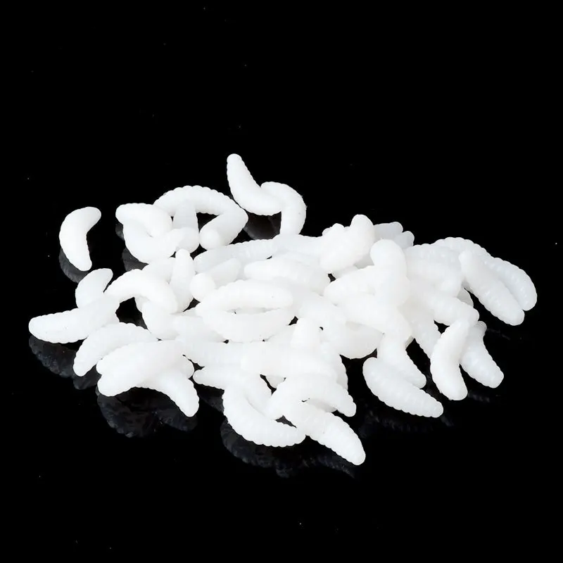 200 шт./лот 2 см запах рука полюс Приманка рыболовная приманка мягкий хлеб баг