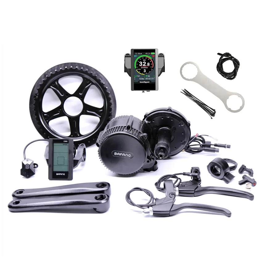 48V750W 8fun bafang BBS02B Середина мотор центр мотор комплект Электрический мотор для велосипеда мощный электрический велосипед