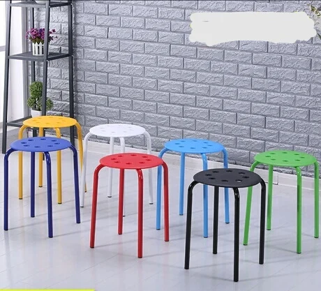 Табуретки и отвалы мебель для гостиной домашняя пластиковый круглый стул