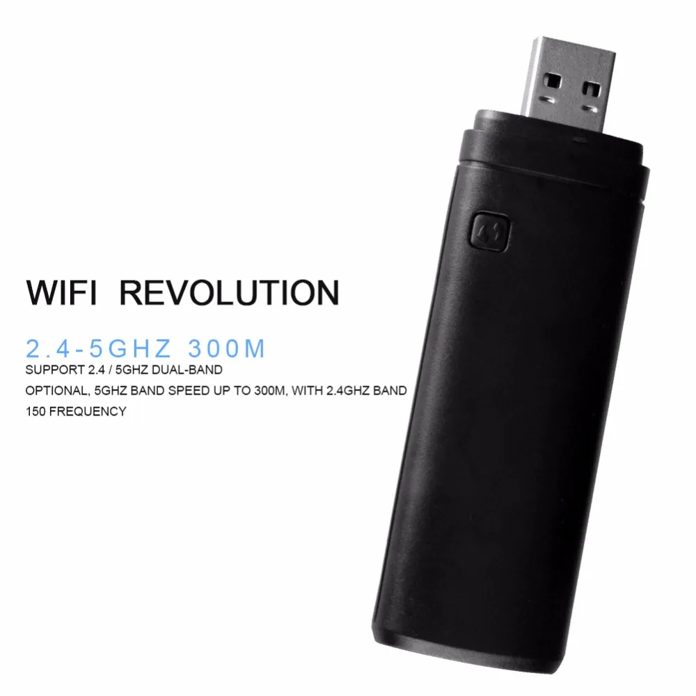 Высокое качество Подробная информация о 1x USB беспроводной адаптер LAN Wi Fi модем для