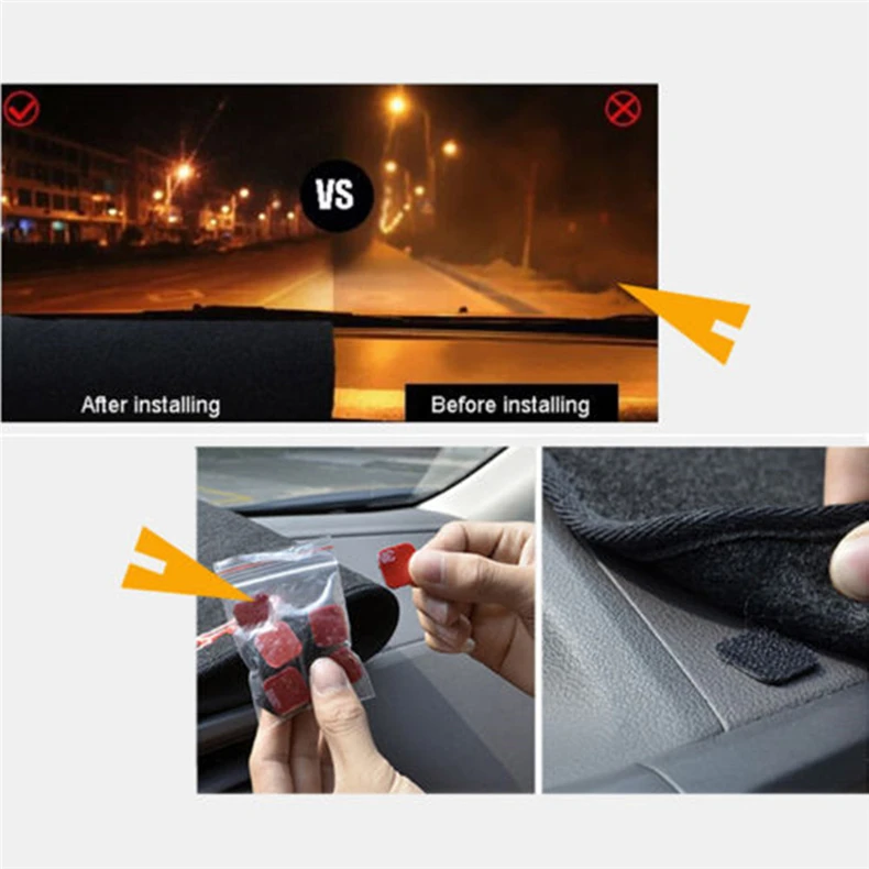 Для peugeot 206 307 308 508 3008 все черные чехлы на приборную панель автомобиля Dashmats Pad Авто тент подушка ковер протектор