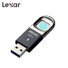 Lexar JumpDrive отпечаток пальца F35 флеш-накопитель USB 3,0 32 Гб 64 Гб 128 ГБ портативный флеш-накопитель для ПК