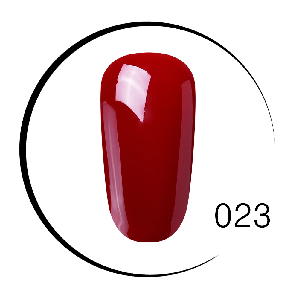 Elite99 винно-красный Гель-лак Lucky color Nail Art Полупостоянный Гель-лак праймер для ногтей Маникюр УФ-лампа для геля лак для ногтей - Цвет: JH023