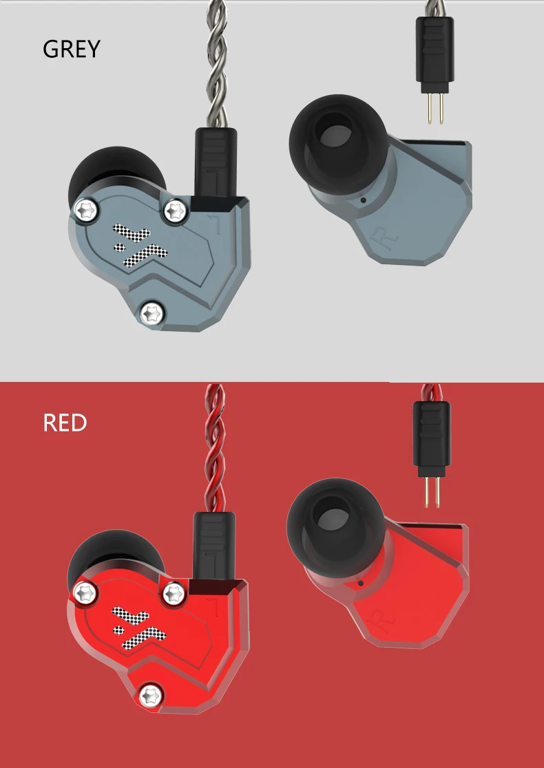 Оригинальные гибридные наушники-вкладыши revoonext QT3s 2DD+ 2BA, Hi-Fi, DJ монитор, спортивные наушники для бега, гарнитура, вкладыши, обновленная Yinyoo, QT3