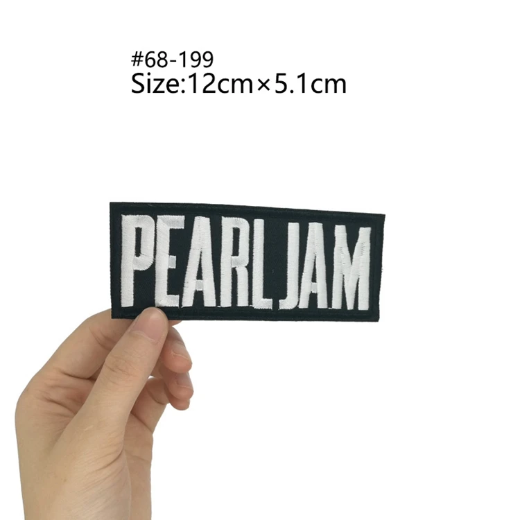 Foo fightors MY CHEMICAL Pearl jam Романтика королева Linkin Park вышитая музыкальная группа патч футболка Передача Рок Панк значок - Цвет: Многоцветный