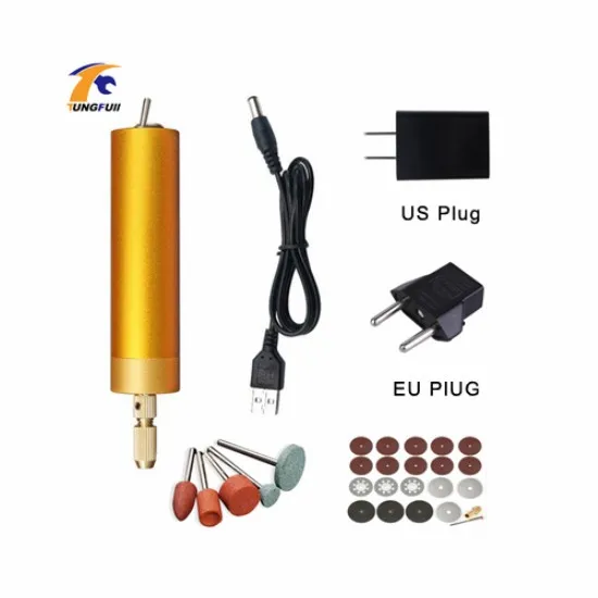 With 26pcs Tungfull Мини электрическая дрель ручная дрель мотор отверстие пилы Алюминиевый мини электрический DIY PCB с сверлом для дерева пластик сверления - Цвет: With 26pcs