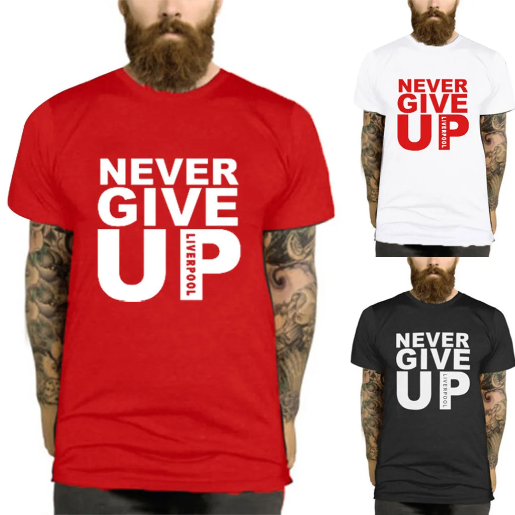 Liverpool/мужская футболка; уличная одежда; Camisetas; Модная Повседневная футболка с короткими рукавами; Однотонная футболка с буквенным принтом; Camisetas hombre