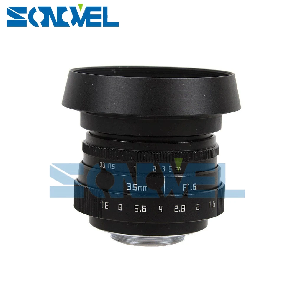Fujian 35 мм F1.6 CCTV объектив C креплением крышка объектива макро кольцо для Fuji Fujifilm X-E2