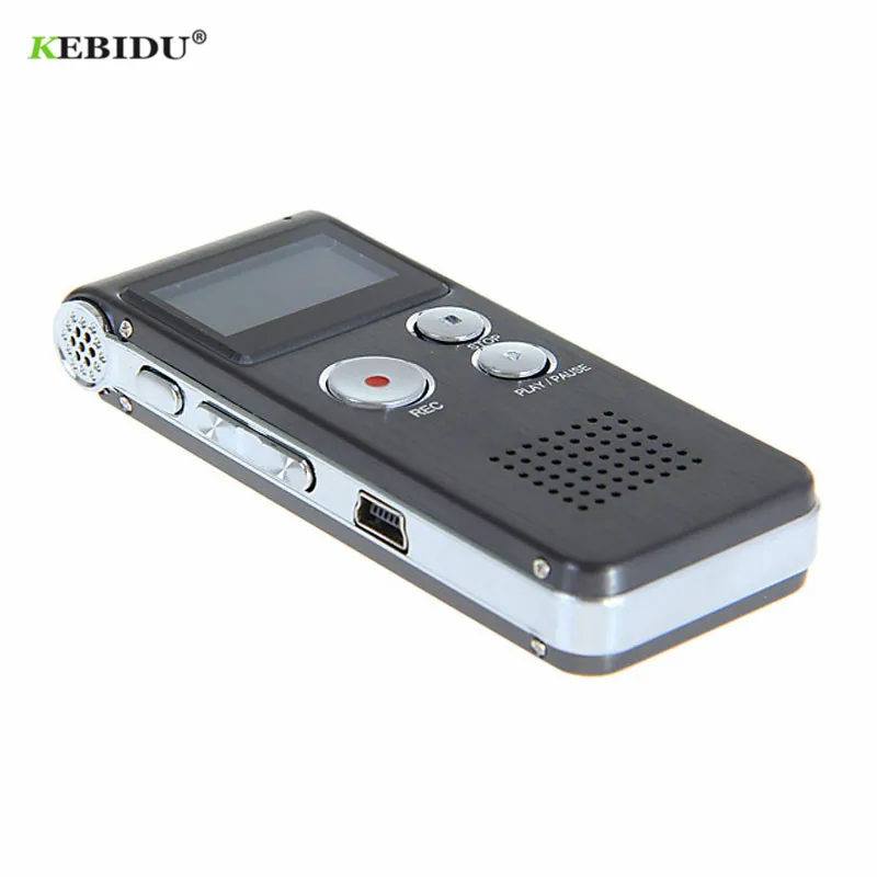Цифровой диктофон kebidumei 8 ГБ USB для бизнеса с MP3 плеером встроенным