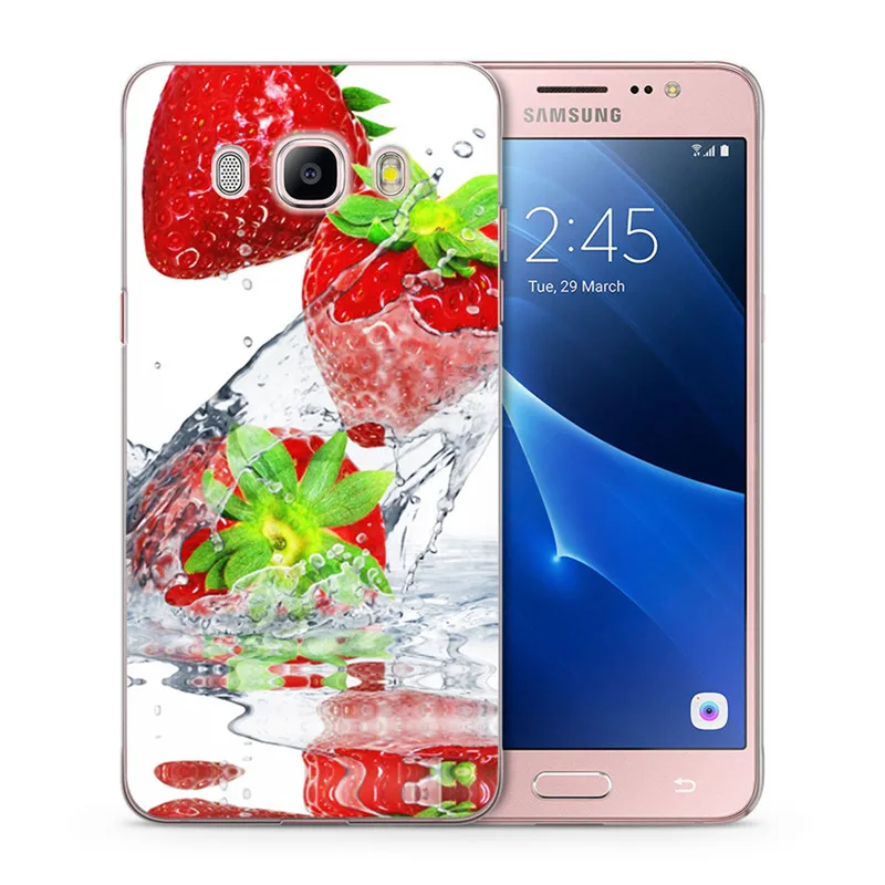 Чехлы для телефонов Samsung Galaxy A3 A5 2016 2017 S8 S8plus Note 8 милый фруктовый Мягкий