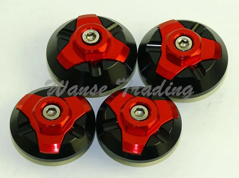 Распродажа 4 шт. крышка с отверстием для рамы ЧПУ заглушка Kawasaki Ninja 250R 2008 2009 2010 2011