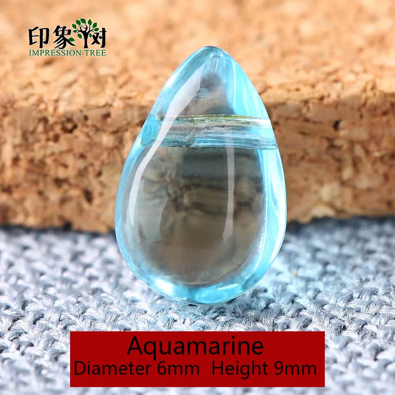 Aquamarine 10pcs Стеклянные бусины в форме капли, 10 шт., 9х6 мм, кристаллические бусины ручной работы для ожерелья и серег, фурнитура для самостоятельного изготовления ювелирных украшений, модель 16012 - Цвет: Aquamarine 10pcs