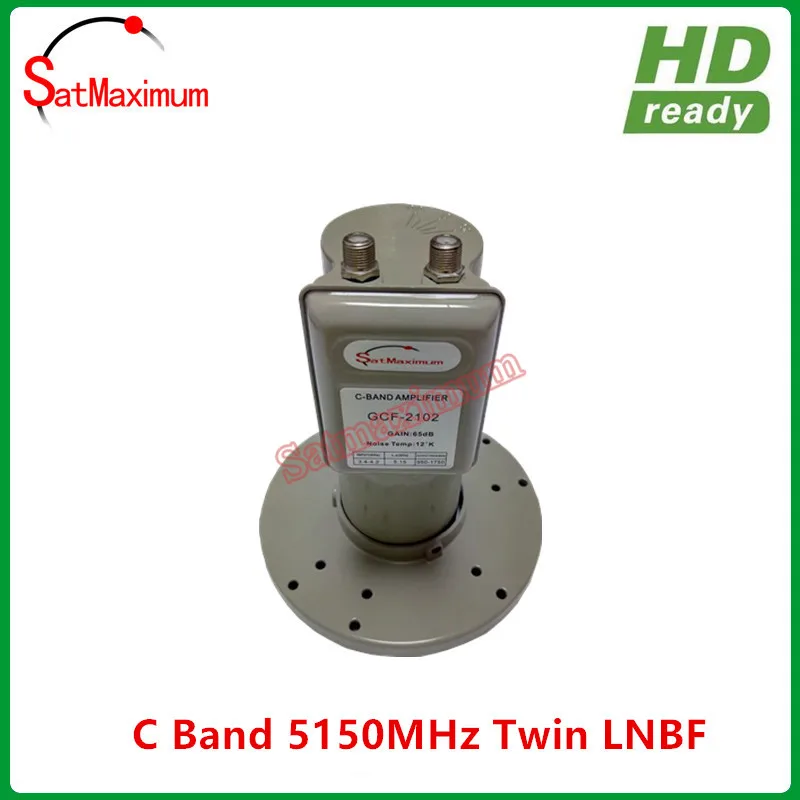 Цифровой готовый LNB C band 2 выход двойной LNBF с частотой L. O 5150 МГц
