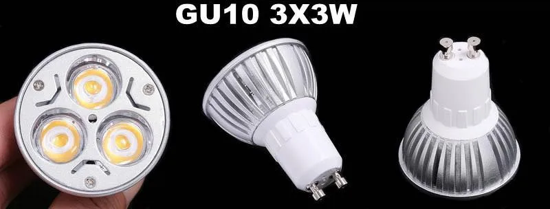Epistar 15 Вт 12 Вт 9 Вт Высокая яркость gu10 E14 MR16 Светодиодная лампа Светодиодный точечный светильник потолочный 220 в 230 В Светодиодная лампа светильник CE/RoHS теплый/холодный белый