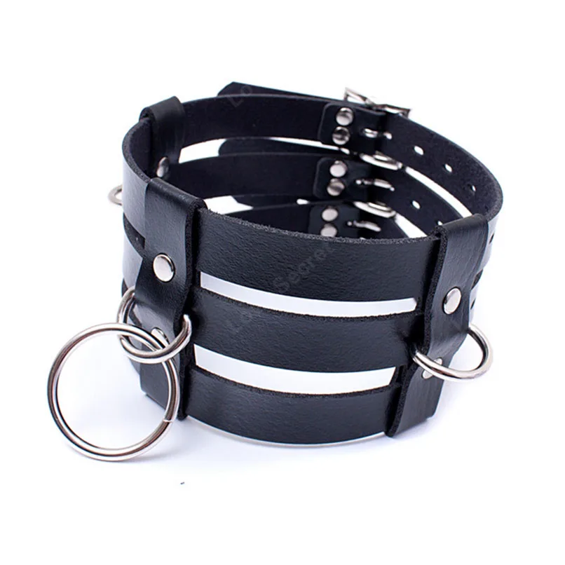 Фетиш игрушки S & M секс ошейники для женщин|sex collar|leather sex collarsex collar for woman |
