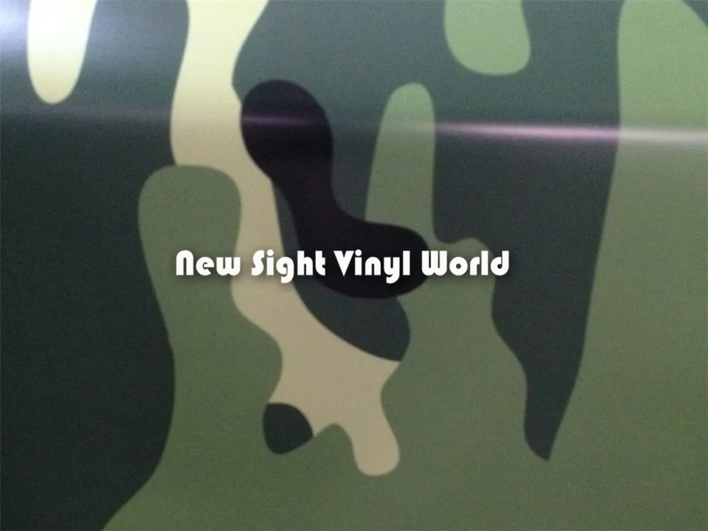 Green Military Camouflage Wrap Jungle Camo Vinyl Sheet Bubble Free Vehicle Size:1.50*30m/Roll | Автомобили и мотоциклы