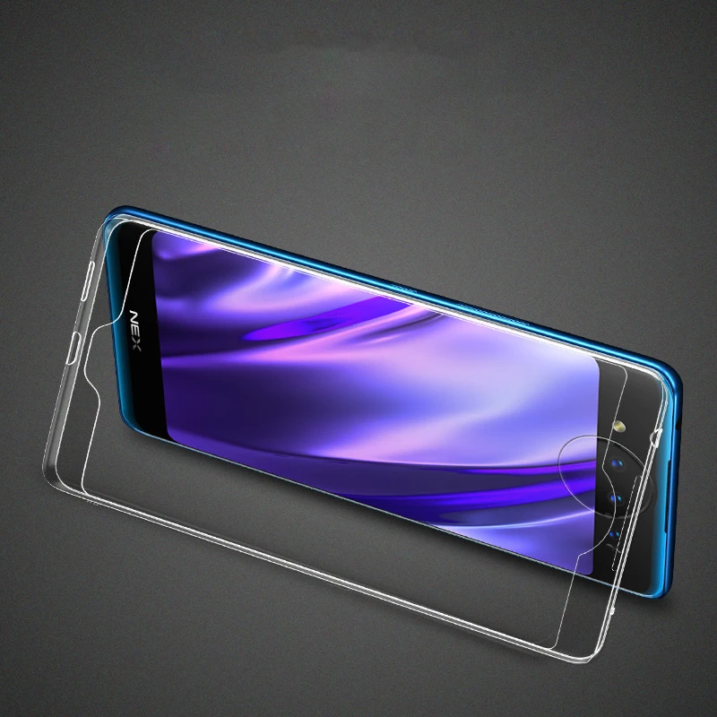 Мягкий ТПУ чехол NEX2 для Vivo NEX 2 Чехол 6 39 ''противоударный прозрачный полный