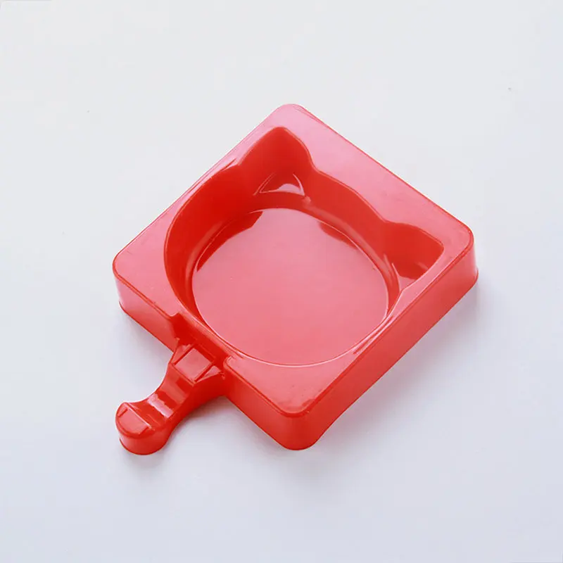 

Cat Face Silicone Popsicle Molds Ice Tray with 20pcs Wooden Ice Cream Sticks Kichen Accessories