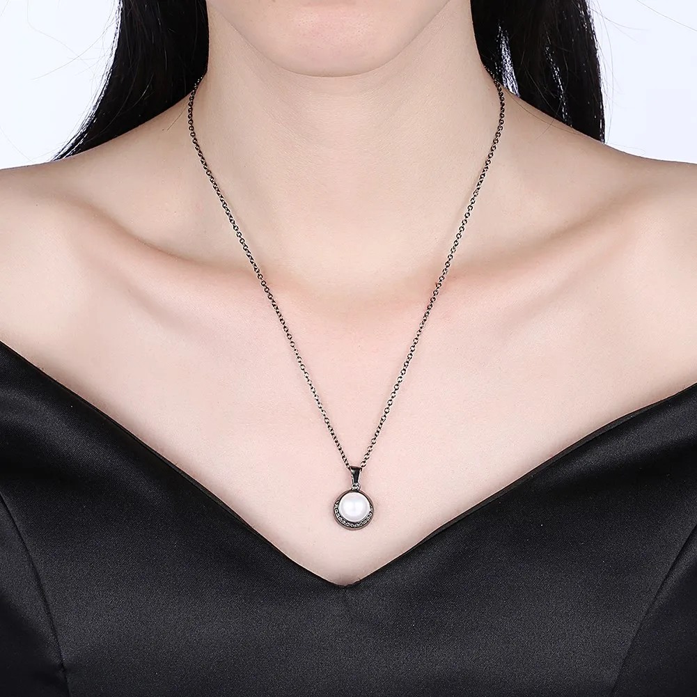 Колье pendentif для женщин и девочек имитация жемчуга ожерелья подвески подвеска