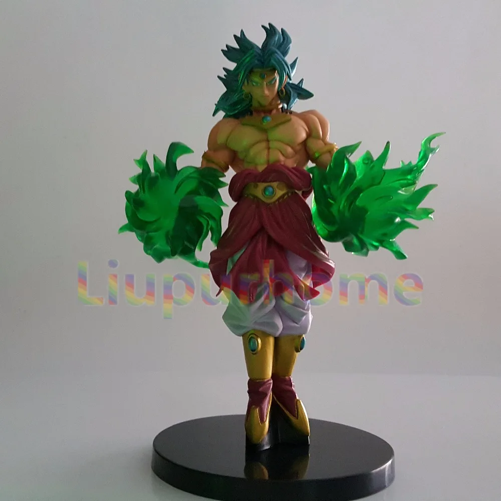 Светодиодная лампа Dragon Ball Broly Green Power игрушка в стиле аниме шар дракона суперброли