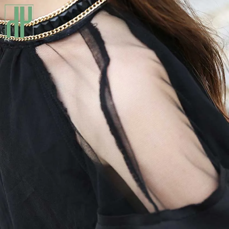 Детское шифоновое платье с рюшами на рукавах возраст 5-15 лет | Детская одежда и